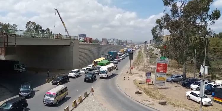 A section Of Mombasa Road PHOTO/Courtesy