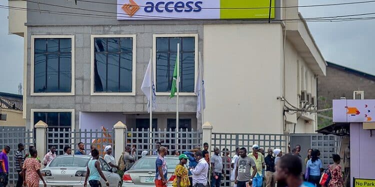 Image of one of Access bank's branches. PHOTO/Tehcabal