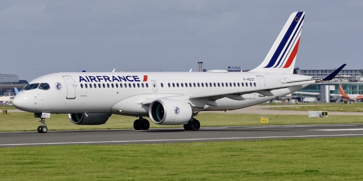 Air France plane. PHOTO/Air France.