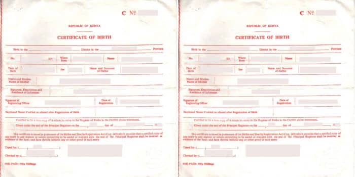  Court Orders Removal of Kenyan Man's Name from Birth Certificate of Mzungu Child