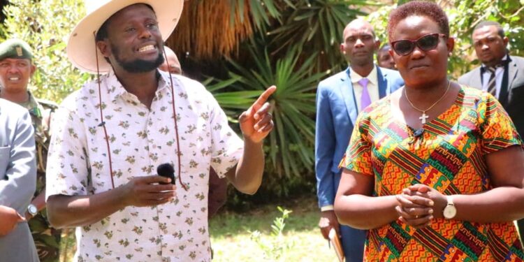 Meru Governor Kawira Mwangaza with husband Murega Baichu are the oweners of Baite TV