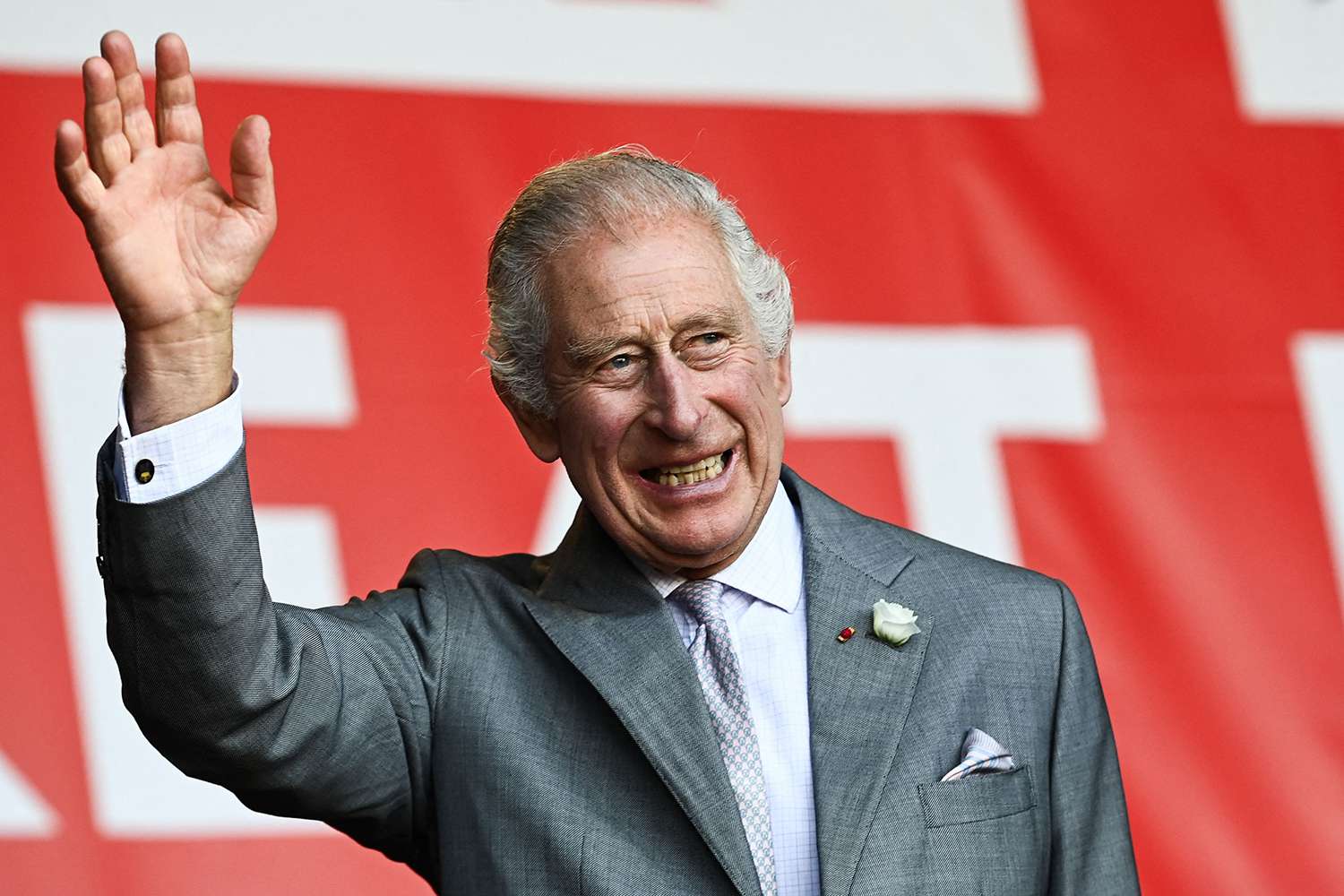 UK's King Charlse at apast event.