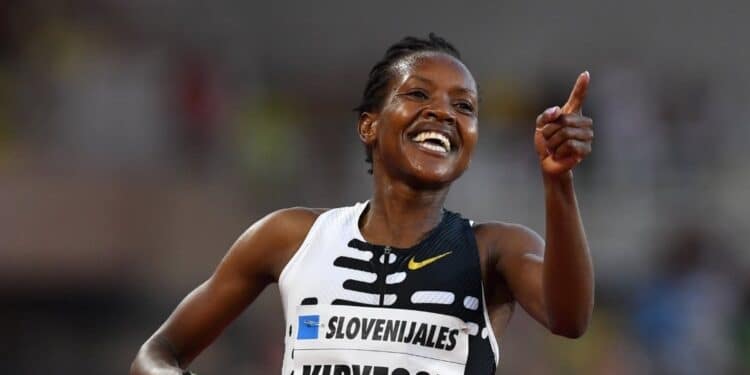 Faith Kipyegon Tops List of World Athlete of the Year