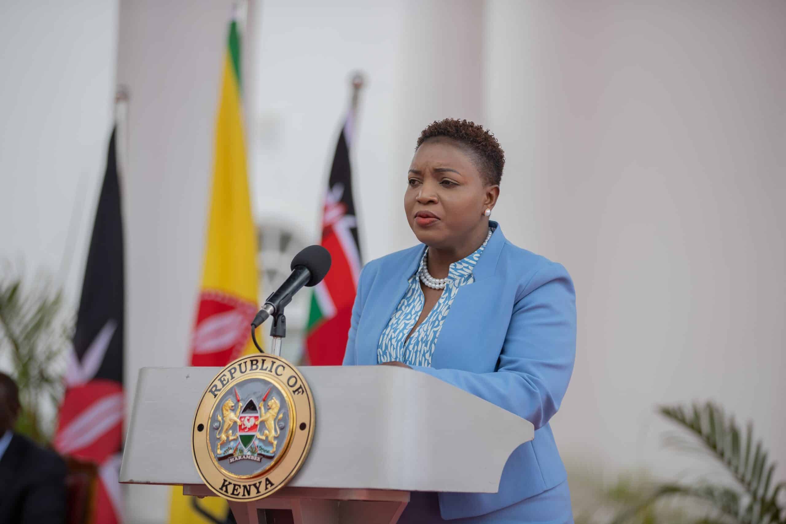 Health Cabinet Secretary Susan Nakhumicha. PHOTO/MOH