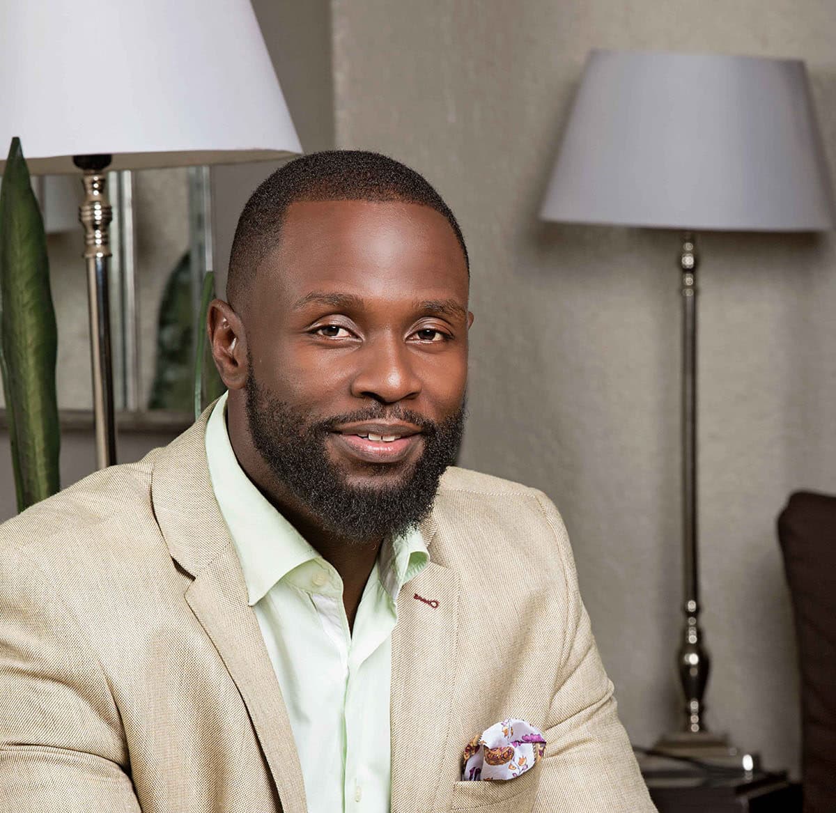 Allan Namu Celebrates Office Manager