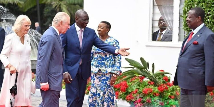 Gachagua Goes Viral After Missing King Charles and Queen Camilla's Reception