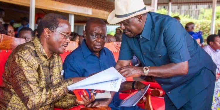 Raila Hints at Supporting Kalonzo in 2027 Elections