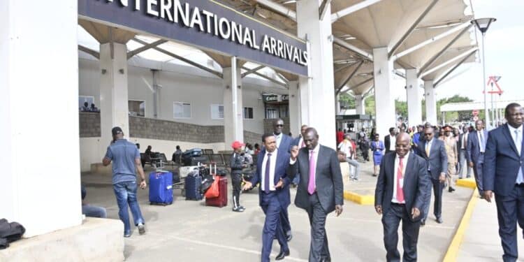 Nelson Koech blasts KRA over JKIA changes.