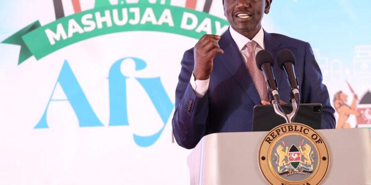 President William Ruto. PHOTO/PCS.