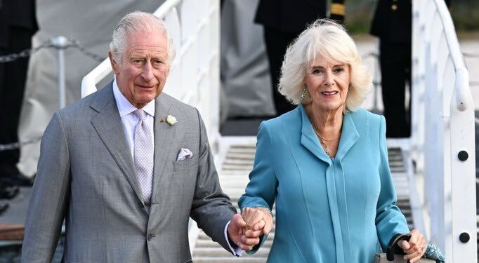 King Charles and Queen Camilla in a past tour.