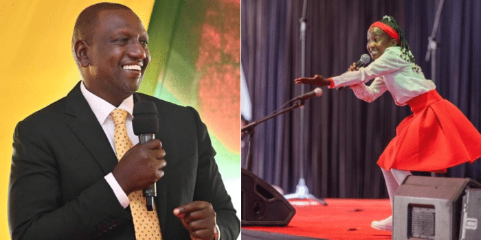 9-Year-Old Kid Pleads with Ruto to Honour His Promise to Her