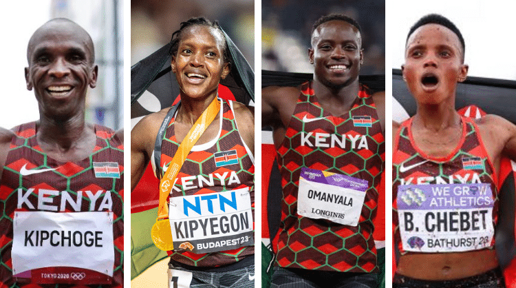 6 Popular Athletes That Have Flown the Kenyan Flag High In 2023