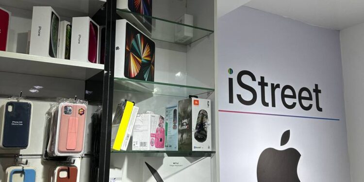 A photo Istreet Kenya shop in Nairobi.
