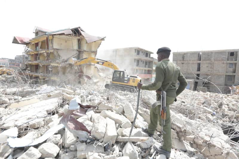 Demolitions Uhuru Stopped in Nairobi Estate Set to Resume