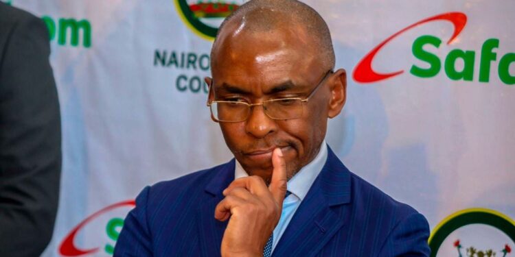 Safaricom CEO Peter Ndegwa.Safaricom CEO Peter Ndegwa.Safaricom CEO Peter Ndegwa.