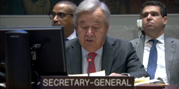 UN Chief Antonio Guterres Hits Back at Israel Over Gaza