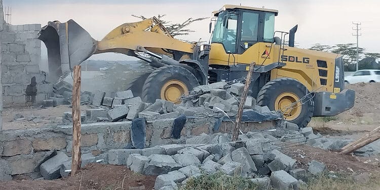 More Than 50 Houses Demolished Hours After Ruto's Order