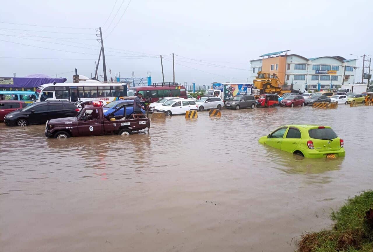 KENHA has closed a major road due to floods