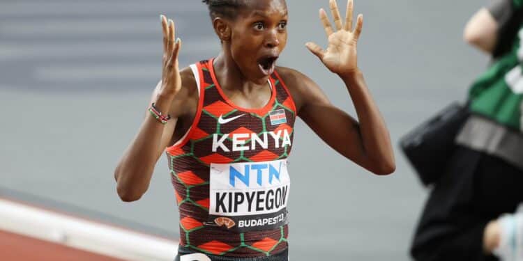 Kipyegon Among the Final Five Nominees for Prestigious Award