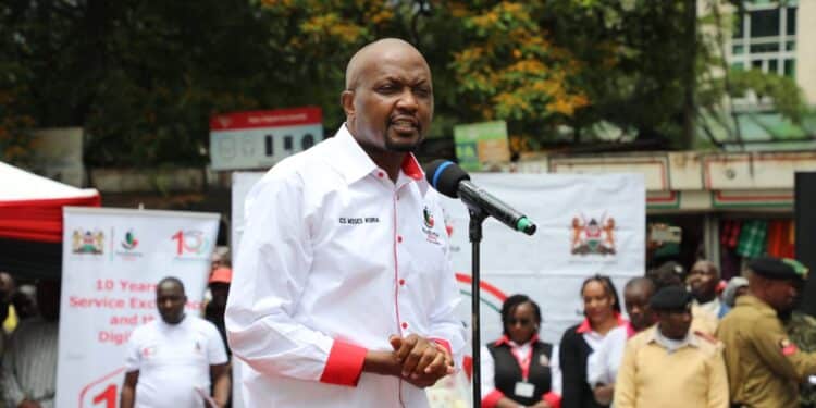 Moses Kuria Praises Uhuru for a Wonderful Project