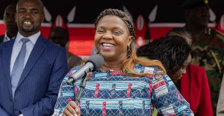Second Lady Pastor Dorcas Rigathi.