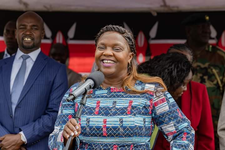Second Lady Pastor Dorcas Rigathi.