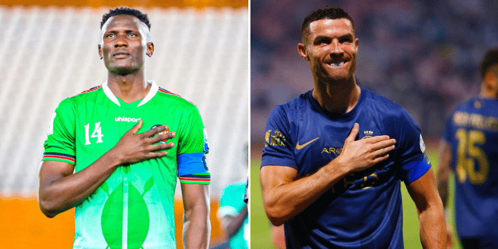 Olunga Selected for Global Award Alongside Ronaldo; How to Vote