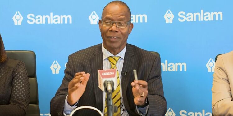 Dr Patrick Tumbo, CEO, of Sanlam Group Kenya