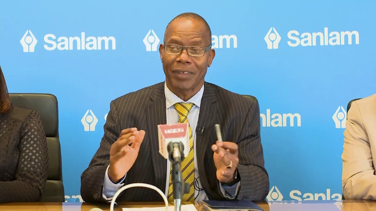 Dr Patrick Tumbo, CEO, of Sanlam Group Kenya