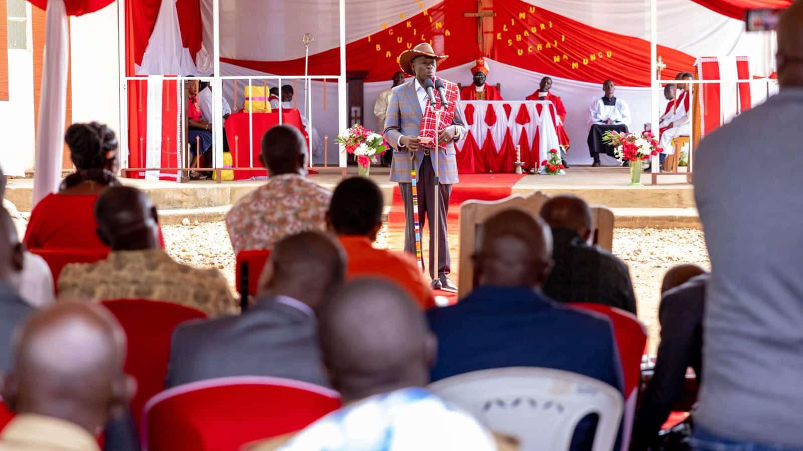 DP Gachagua Asks Chiefs to Support Mopping up Guns