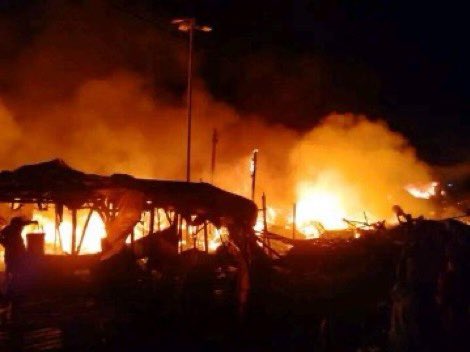 Uproar as Gikomba Market Burns Down Again
