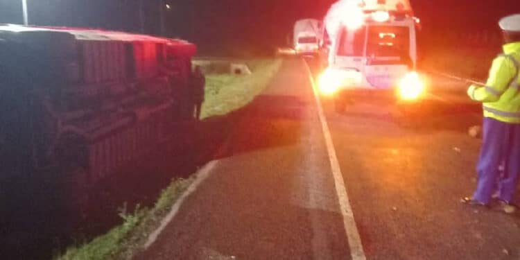 62-Seater Bus Involved in Accident in Londiani