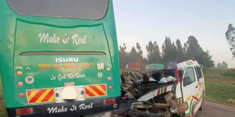 Deaths Reported as Shuttle and Bus Full of Passengers Collide on Highway