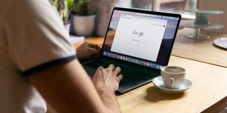 Someone using Google. PHOTO/Courtesy