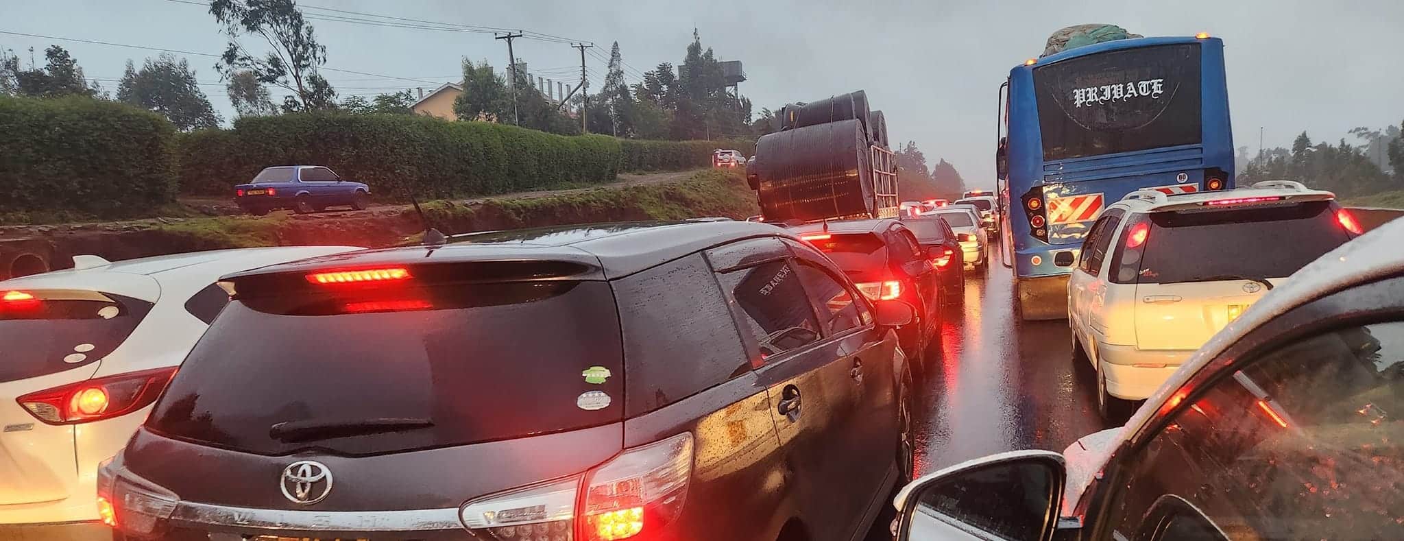 Christmas Rush: Heavy Traffic Hits Nairobi - Nakuru Highway