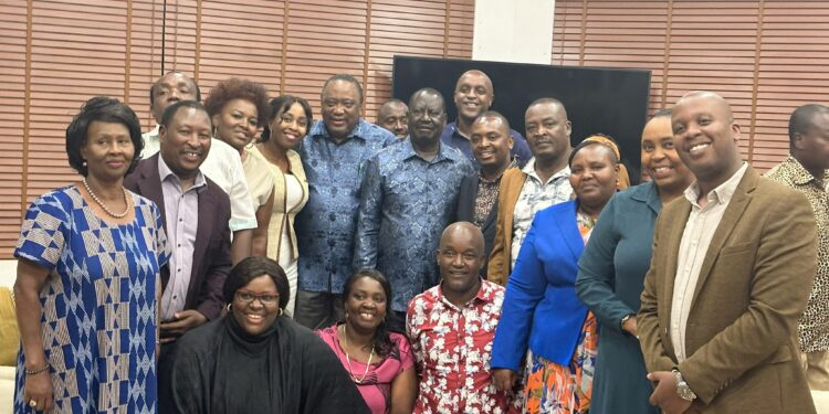 Uhuru Meets Raila and Mount Kenya Leaders