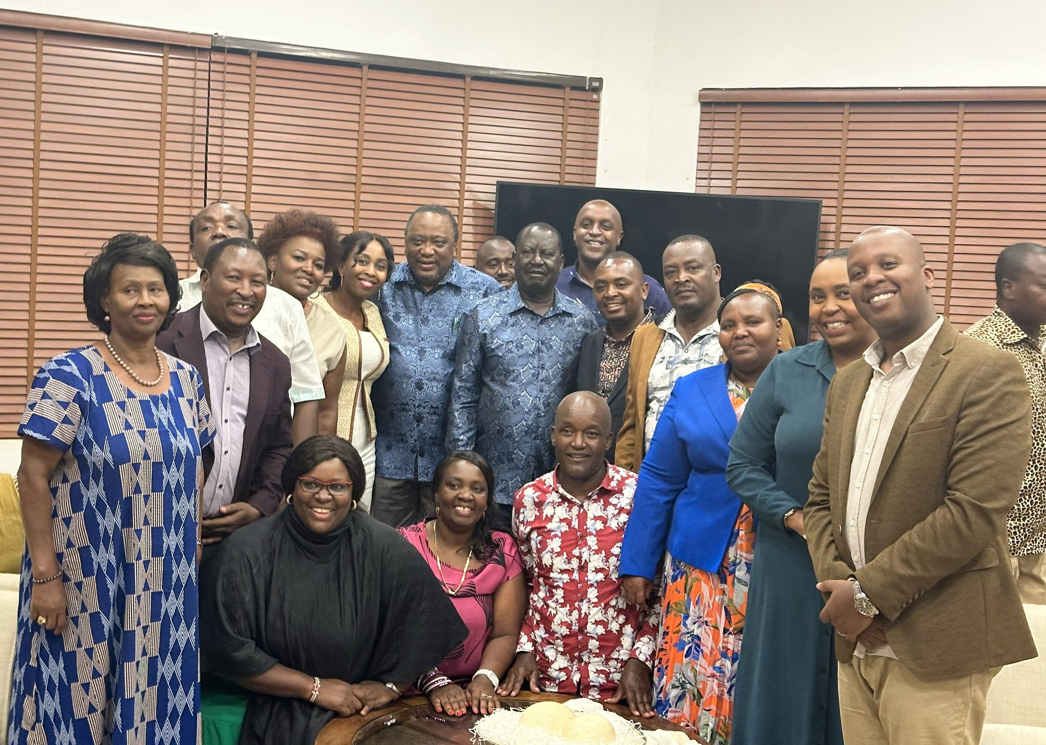 Uhuru Meets Raila and Mount Kenya Leaders