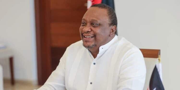 Former President Uhuru Kenyatta. PHOTO/PCSU.