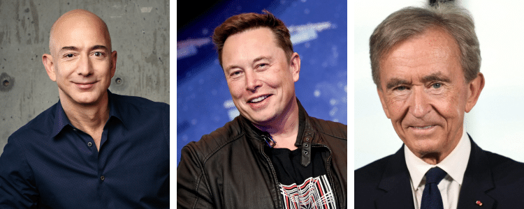 Top Five Richest People in the World 2023