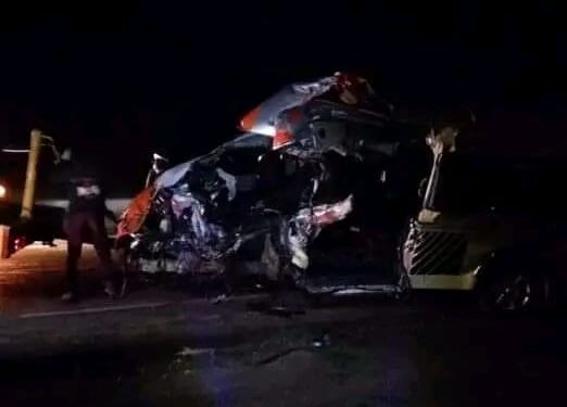 A Photo Showing The Scene Where The December 2, 2023 Accident Happened In The Lodiani Area.
