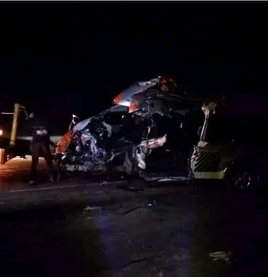 A photo showing the scene where the December 2, 2023 accident happened in the Lodiani area.