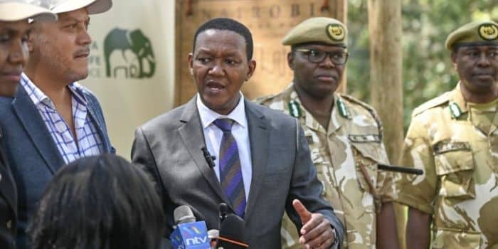 Tourism CS Alfred Mutua.