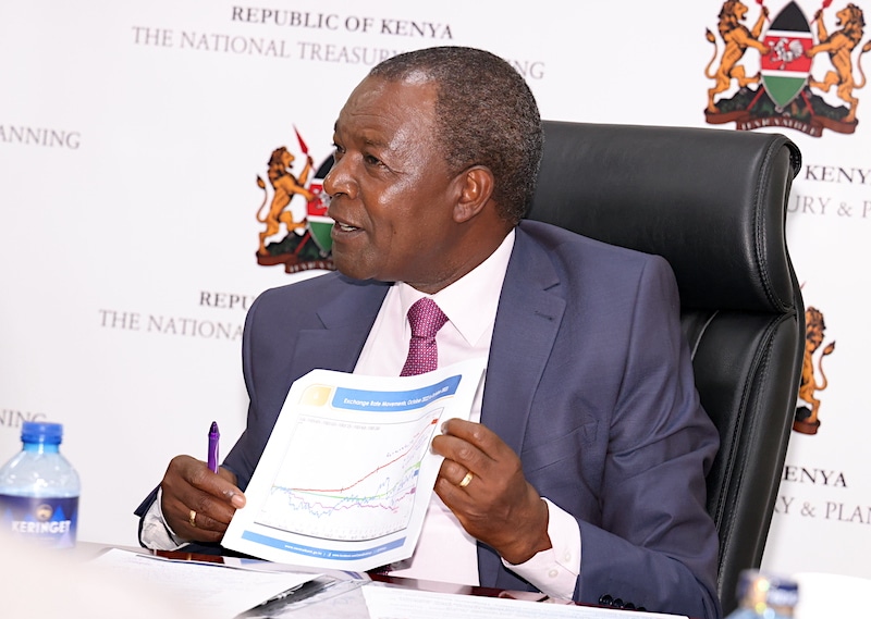 CS Njuguna Ndung'u Reveals Govt Struggling to Pay Salaries