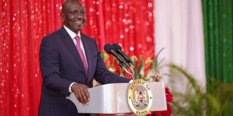 President William Ruto during the New Celebrations at State House Nakuru.