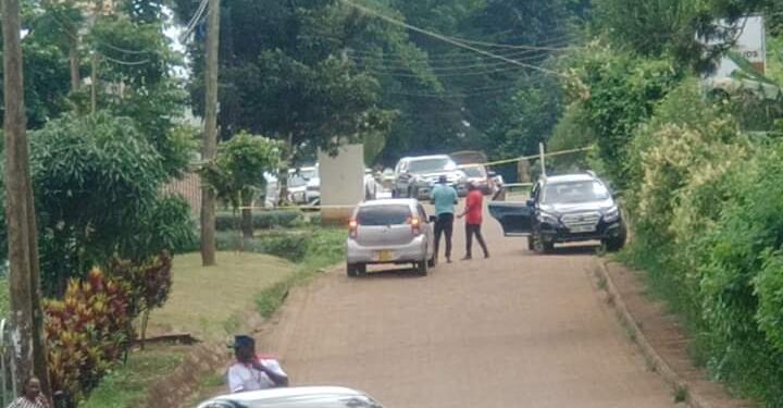 Police visit Kawira Mwangaza.