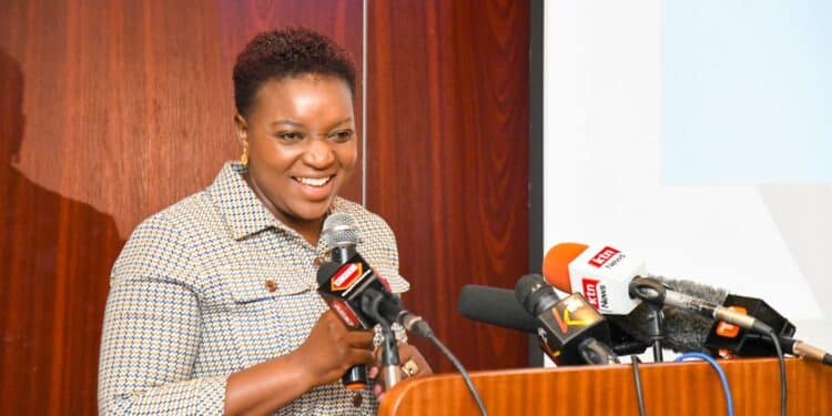 Health CS Susan Nakhumicha at an event on January 26, 2024. PHOTO/PCS.
