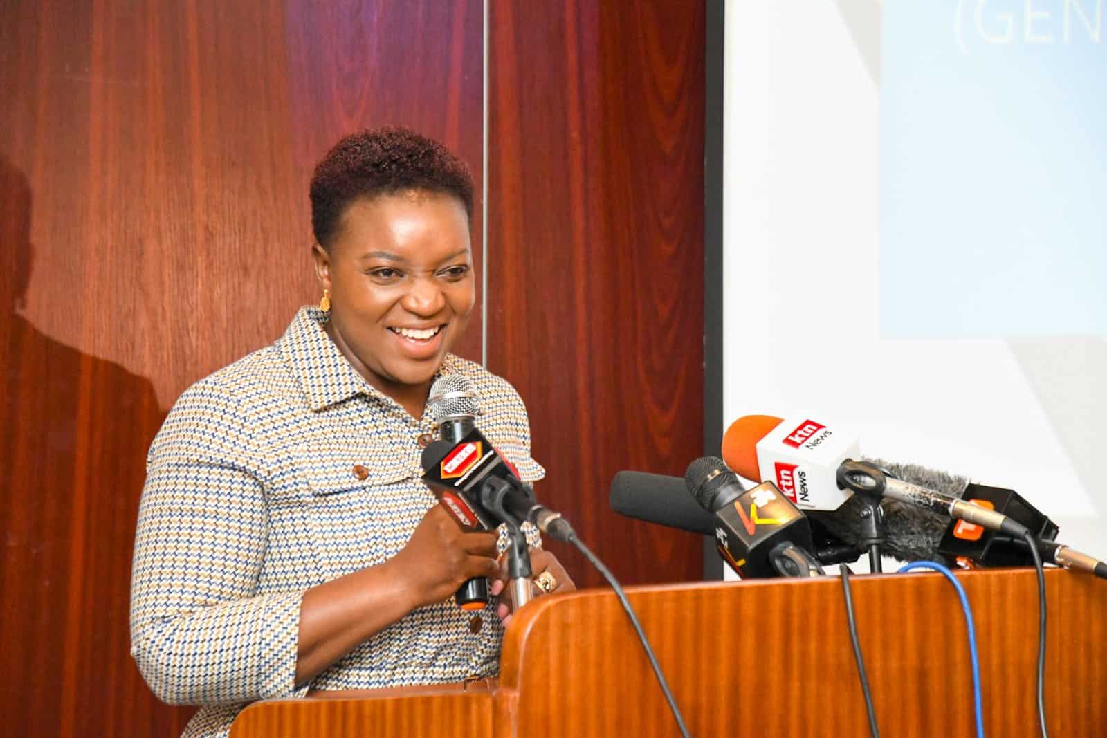 Health CS Susan Nakhumicha at an event on January 26, 2024. PHOTO/PCS.