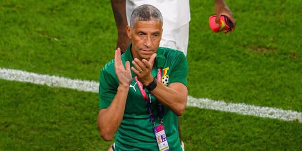 Now former Ghana Football Coach, Chris Hughton.