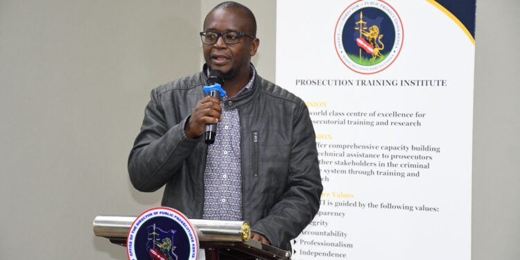 50th LSK President Eric Theuri.