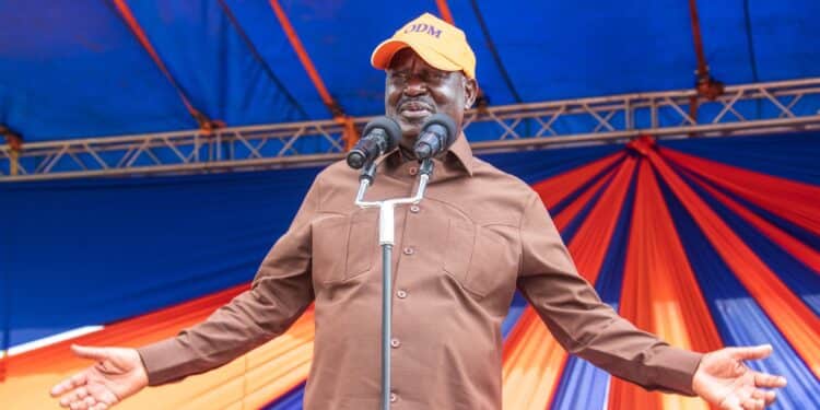 Raila Explains Why Azimio Politicians Flew with Ruto to US